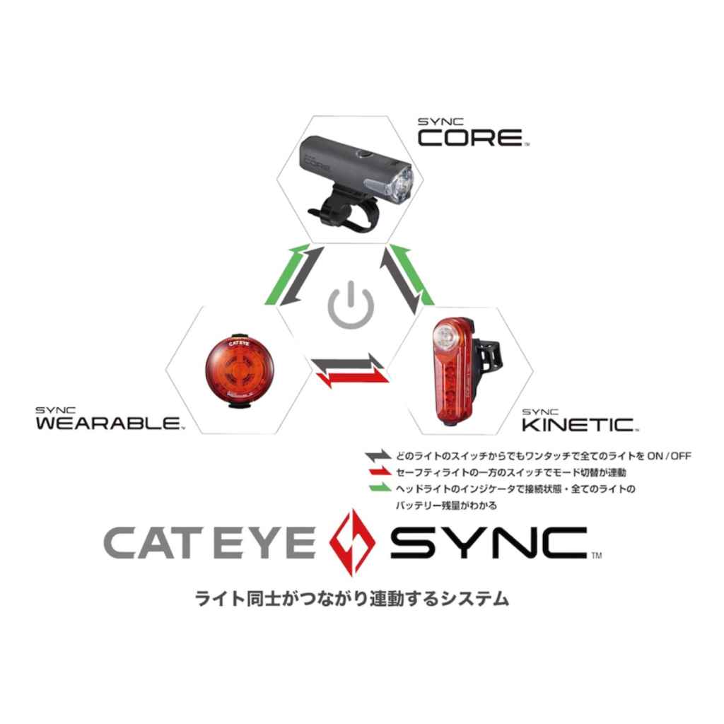 CATEYE* sync core light (gray) - BLUE LUG ONLINE STORE