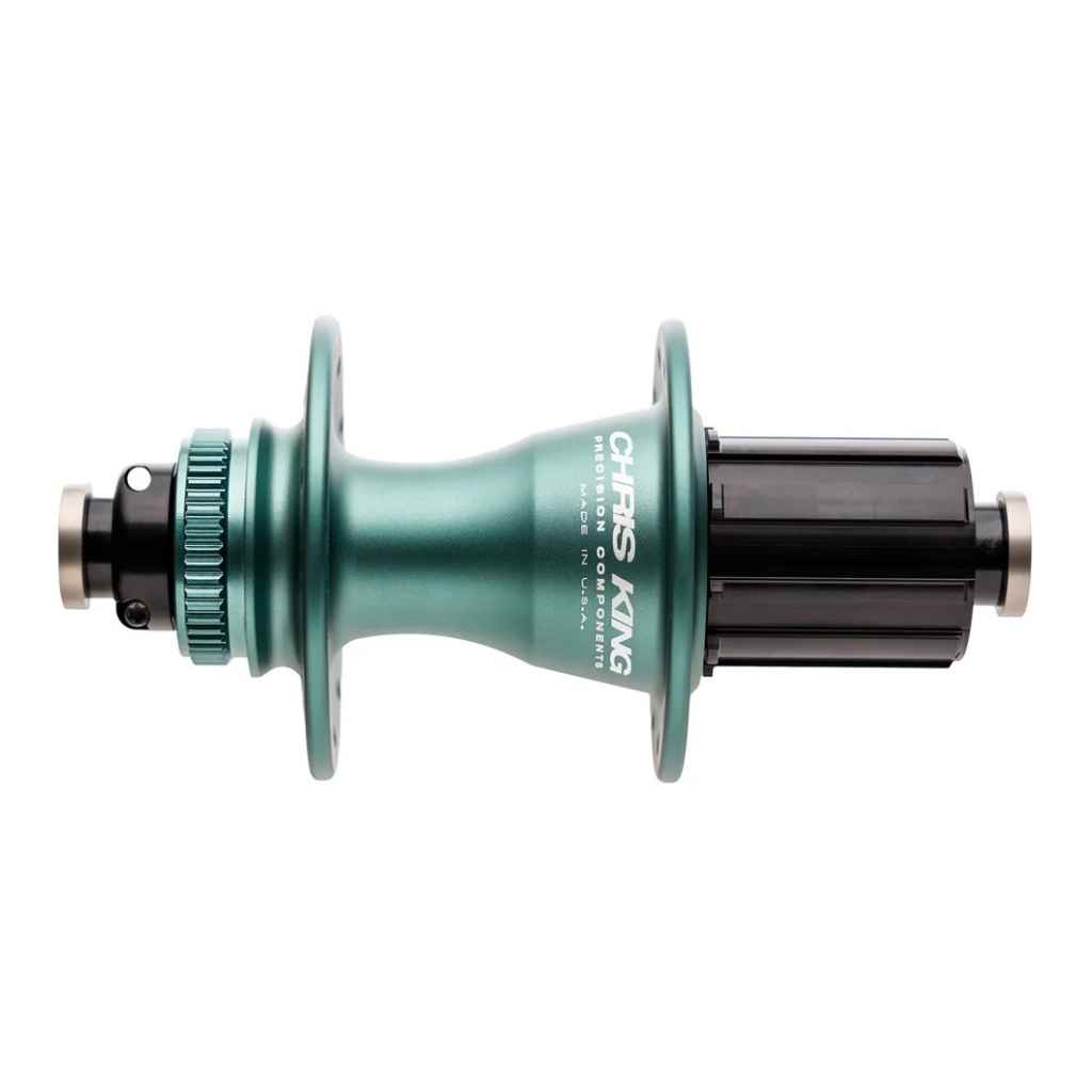 CHRIS KING* R45 disc road hub rear (matte jade/center lock) - BLUE