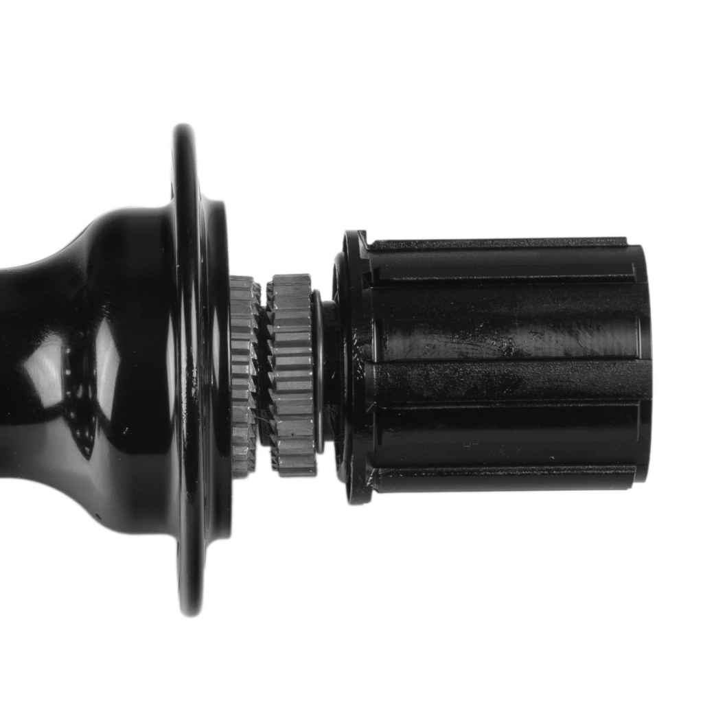 VELO ORANGE* chronos disc rear hub (black) - BLUE LUG ONLINE STORE
