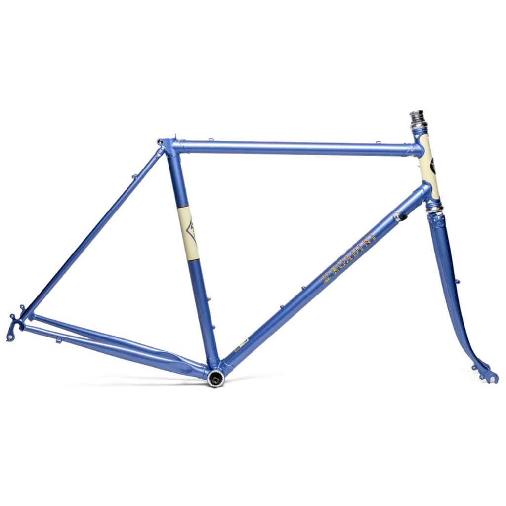 RIVENDELL* lugged roadini frame set (periwinkle) - BLUE LUG