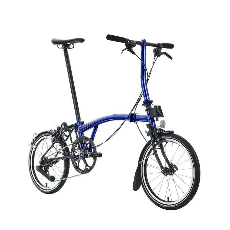 BROMPTON* P-line urban 完成車 (bolt blue laquer) - BLUE LUG ONLINE