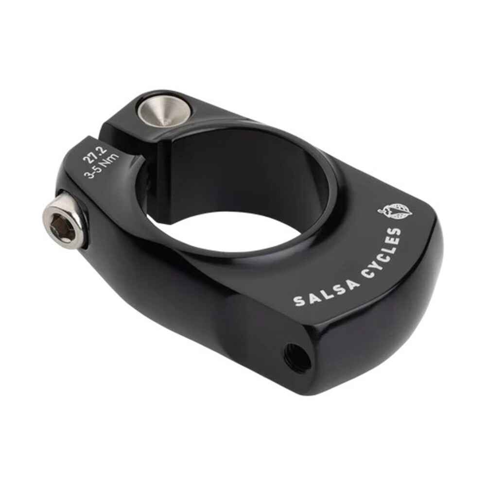 SALSA CYCLES* post-lock clamp (black) - BLUE LUG ONLINE STORE