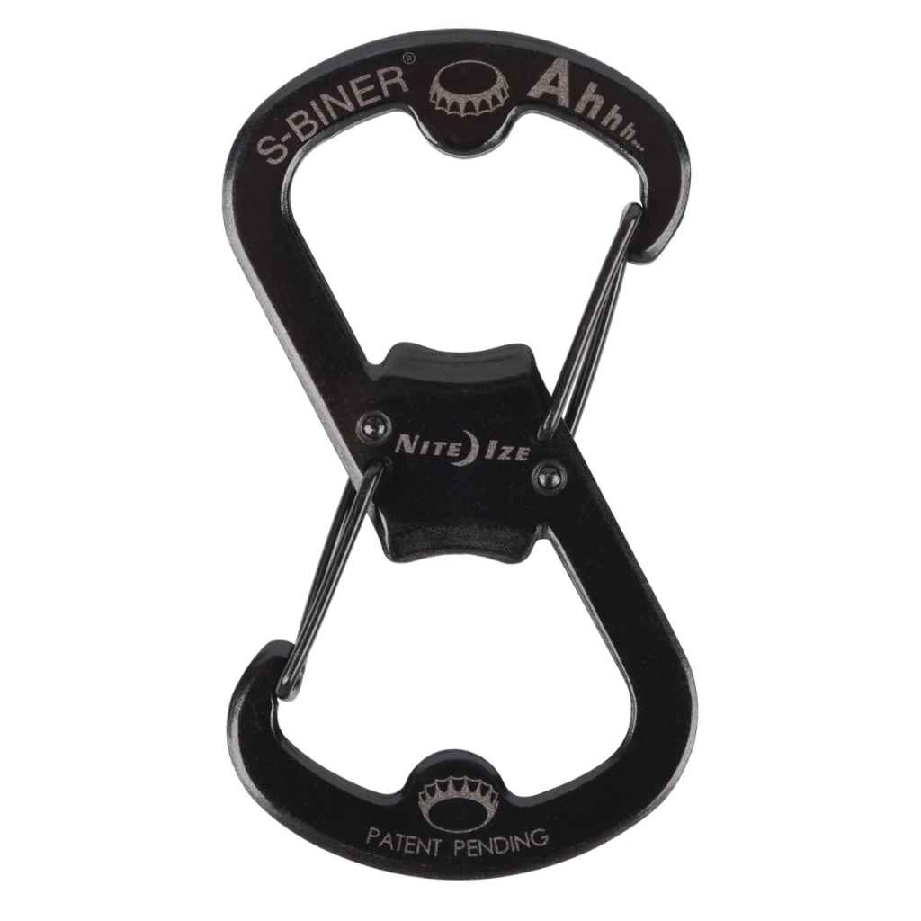 NITEIZE* s-biner ahhh (black) - BLUE LUG ONLINE STORE