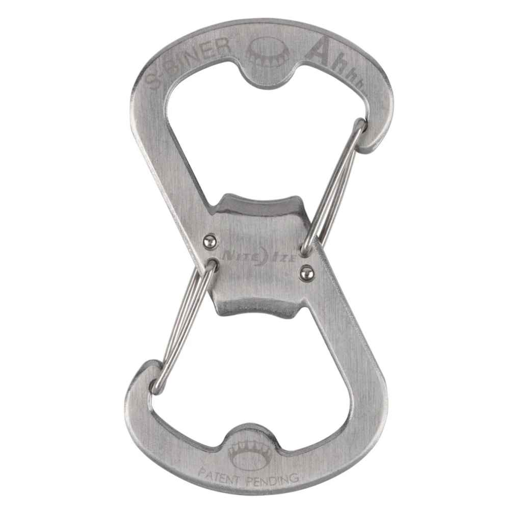 NITEIZE* s-biner ahhh (silver) - BLUE LUG ONLINE STORE