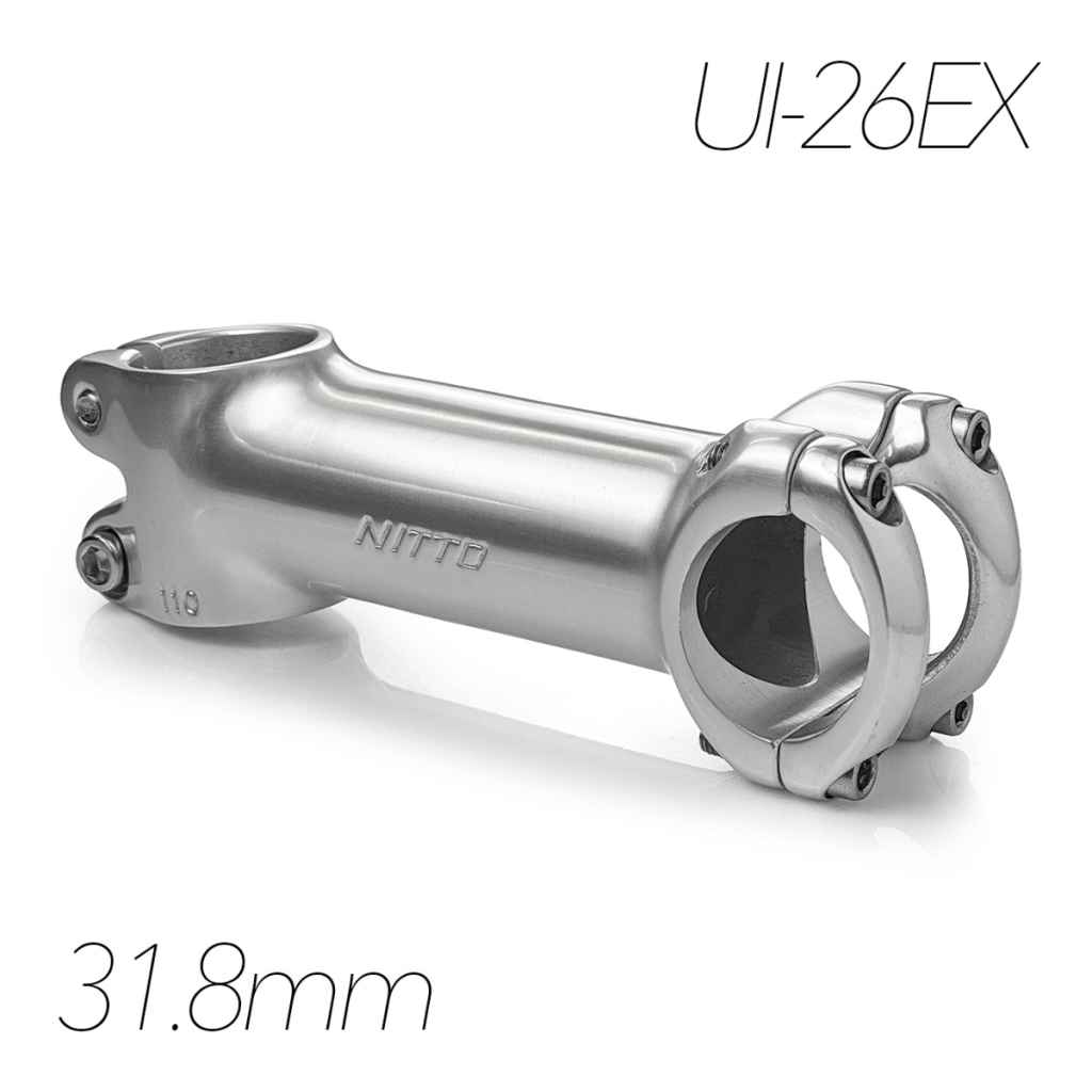 NITTO* UI-26 EX stem (silver) - BLUE LUG ONLINE STORE