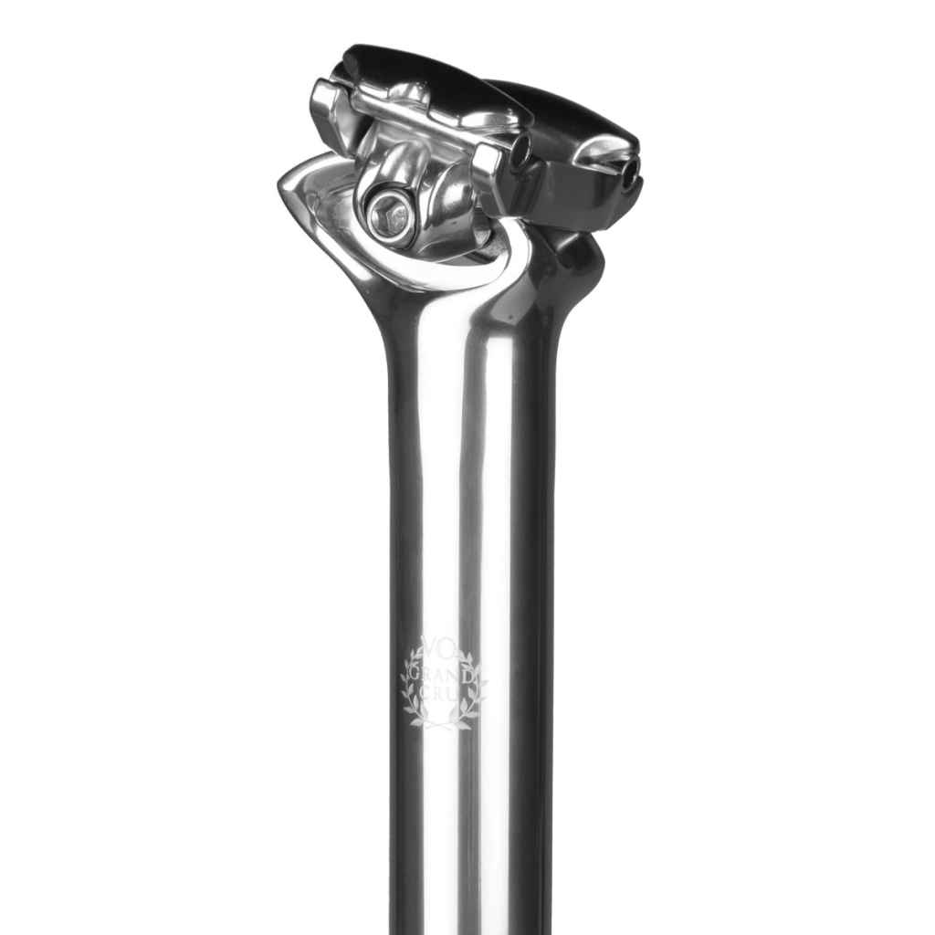 VELO ORANGE* cru 0set back seatpost (silver) - BLUE LUG