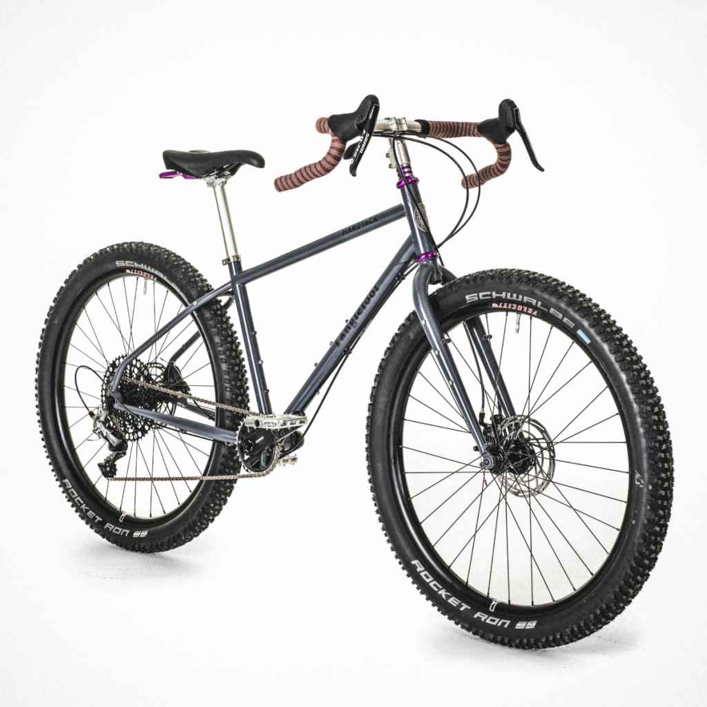 analog cycles hardtack tanglefoot フレーム L TANGLEFOOT* hardtack frame set (slate grey) - BLUE LUG