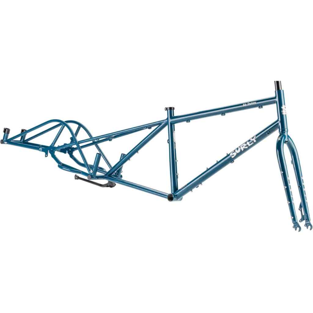 八零製作所 競輪自転車用ブレーキ台座 超超ジュラルミン SURLY* big dummy frame&fork set (twilight zone) - BLUE LUG ONLINE