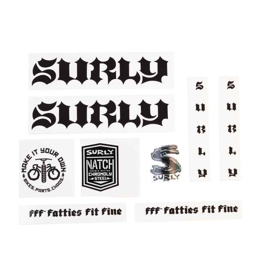 SURLY* born to lose frame decal (black) - BLUE LUG ONLINE STORE