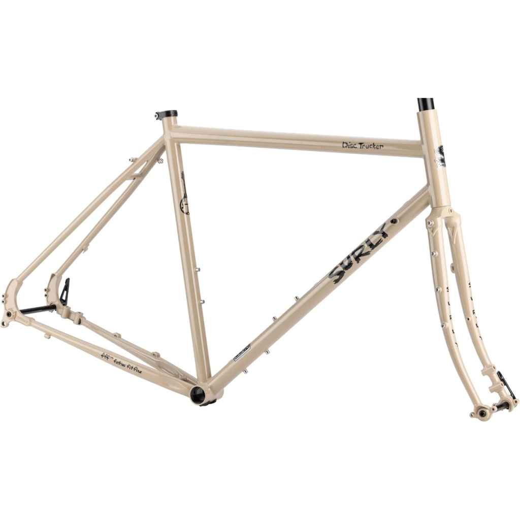SURLY* new disc trucker 700c frame (grandpa's khakis) - BLUE LUG