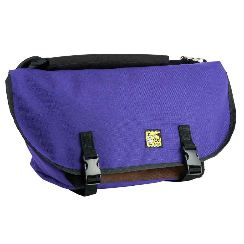 TAXI BAGS* messenger bag (M/purple) - BLUE LUG ONLINE STORE