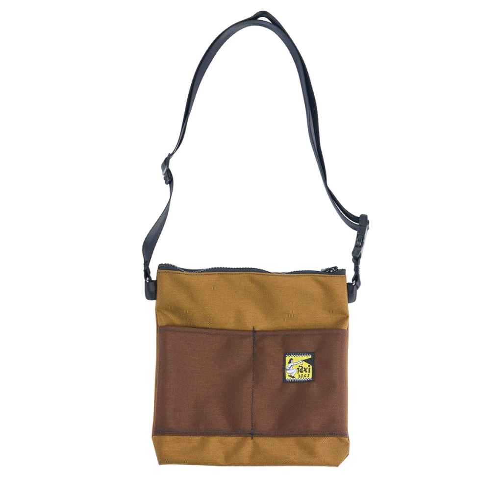 TAXI BAGS* pouch with strap (L/coyote/brown) - BLUE LUG ONLINE STORE