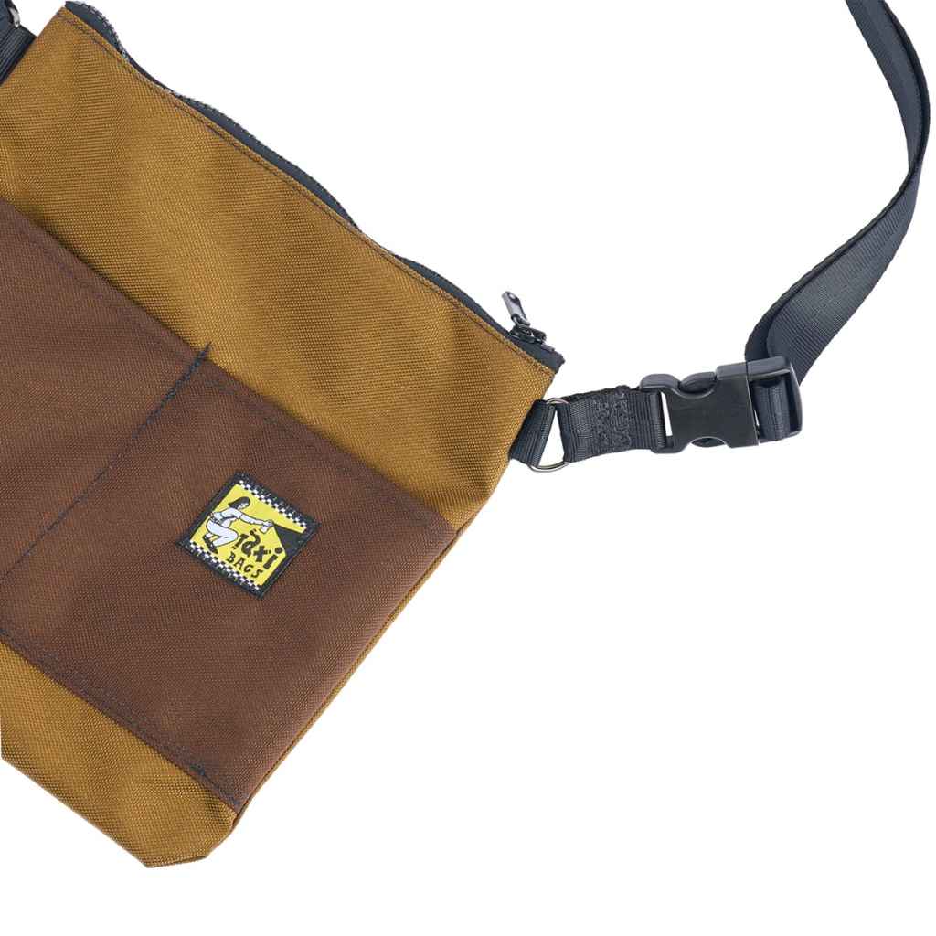 TAXI BAGS* pouch with strap (L/coyote/brown) - BLUE LUG ONLINE STORE