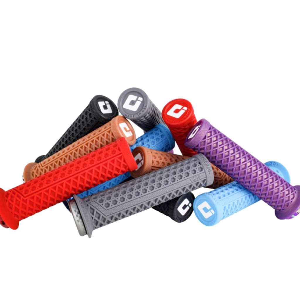 ODI* vans v2.1 lock-on grip (gum/checker) - BLUE LUG ONLINE STORE