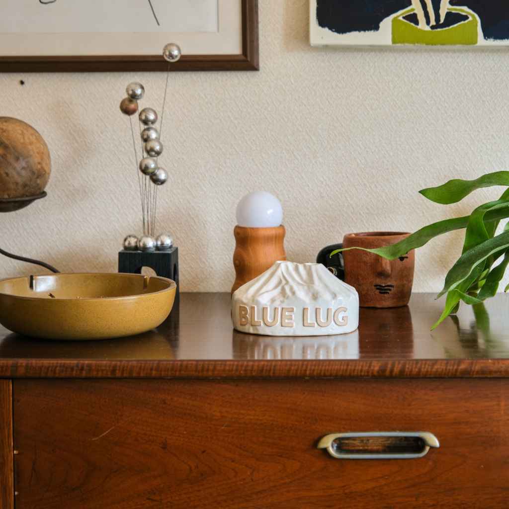 ONE KILN　BLUE LUG　incense stand ONE KILN×BLUE LUG* incense stand (cultivate white) - BLUE