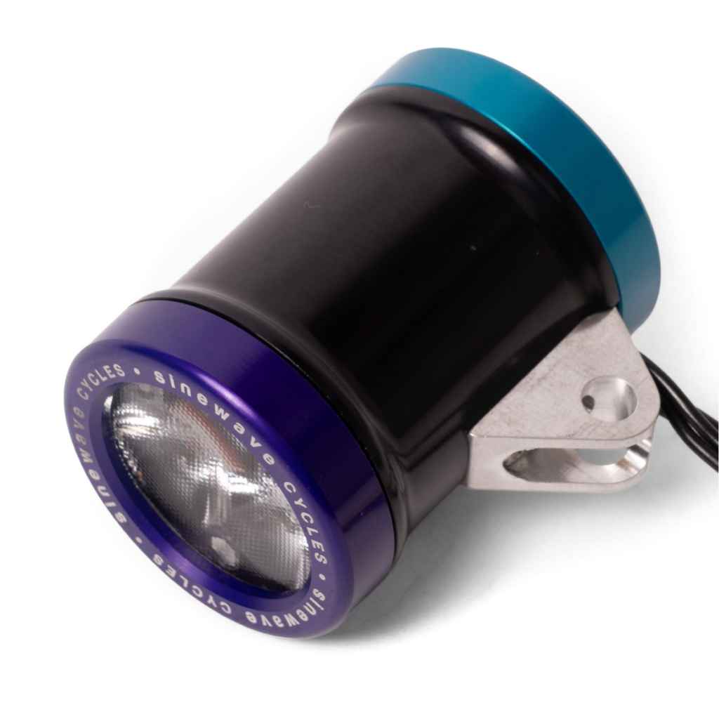 SINEWAVE CYCLES* beacon 2 (purple/black/turquoise) - BLUE LUG