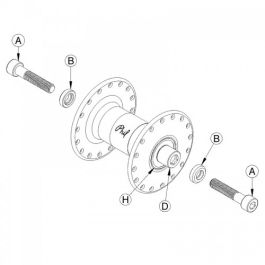 PHILWOOD* track hub replacement parts - BLUE LUG ONLINE STORE
