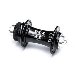 WHITE INDUSTRIES* CLD QR/15TA disc hub front (black) - BLUE