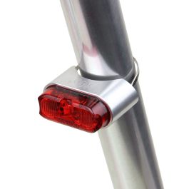 *SON NABENDYNAMO* rear light seatpost mount (silver) - BLUE