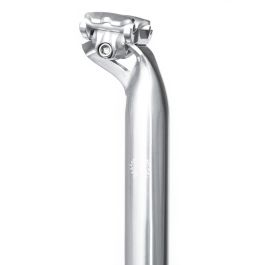 *VELO ORANGE* cru medium setback seatpost (silver) - BLUE LUG