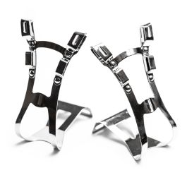 *BL SELECT* steel double toe clip (silver)