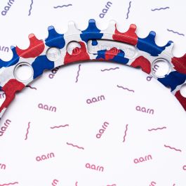 AARN track chainring 43T ターコイズ AARN track chainring 43T ターコイズ