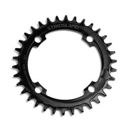 *STRIDSLAND* narrow wide chainring (black)