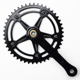 BLUE LUG* RMC track crank set (all black) - BLUE LUG ONLINE STORE