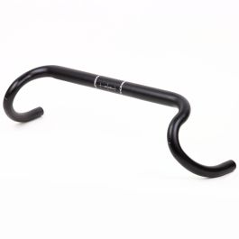 *THOMSON* aluminum dirt drop bar (black) - BLUE LUG ONLINE