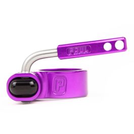 PAUL* quick release seatpost collar (purple) - BLUE LUG
