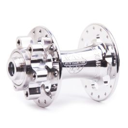 *WHITE INDUSTRIES* XMR 12mm thru-axle disc hub front (silver) - BLUE LUG  ONLINE STORE