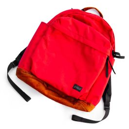 BLUE LUG* THE DAY PACK (red/brown suede) - BLUE LUG ONLINE STORE