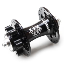 *WHITE INDUSTRIES* XMR disc hub front (black) - BLUE LUG