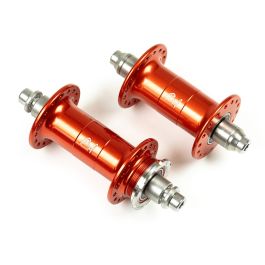 【祝開店！大放出セール開催中】 hub track flange low PHILWOOD* set fixed orange/single (LTD パーツ