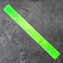 *BLUE LUG* velcro reflector (green)