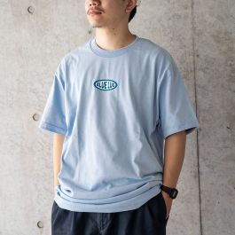 *BLUE LUG* 90s logo t-shirt (blue) - BLUE LUG ONLINE STORE