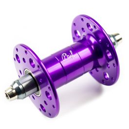 *PHILWOOD* Pro high flange track hub front (purple)