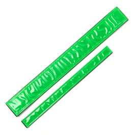 BLUE LUG* velcro reflector (green) - BLUE LUG ONLINE STORE