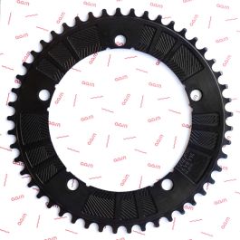 *AARN* 15-panel track chainring (black) - BLUE LUG ONLINE STORE