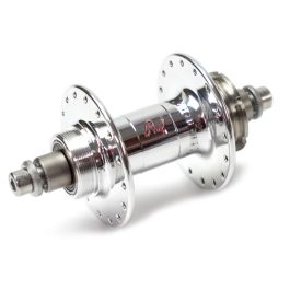 *PHILWOOD* high flange track hub rear (silver/fix&free)