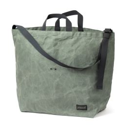 *BLUE LUG* 137 tote bag (wax olive) - BLUE LUG ONLINE STORE