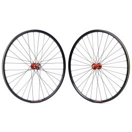 *PHILWOOD×VELOCITY* a23 track wheel set (all black/orange)