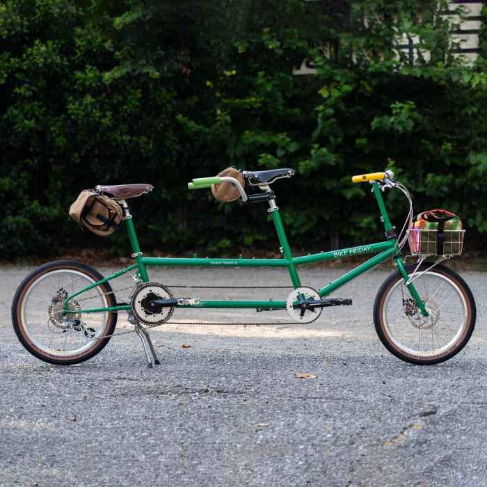 *BIKE FRIDAY* tandem traveler 完成車 (green)