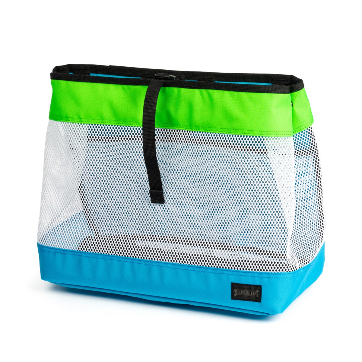 BLUE LUG* brompton basket bag (green/blue) - BLUE LUG ONLINE STORE