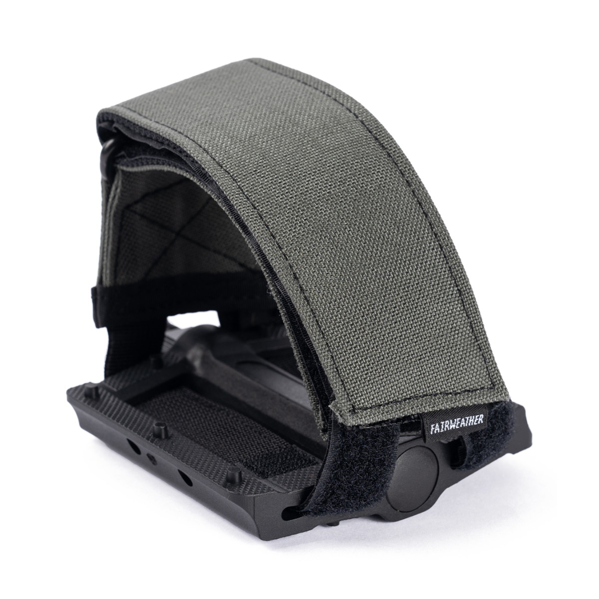 (303)トゥークリップL、FAIRWEATHERトゥーストラップセット FAIRWEATHER* double strap (black) - BLUE LUG ONLINE STORE