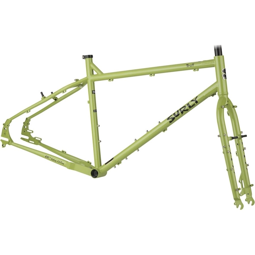 *SURLY* troll frame set (Pea Lime Pie Soup)