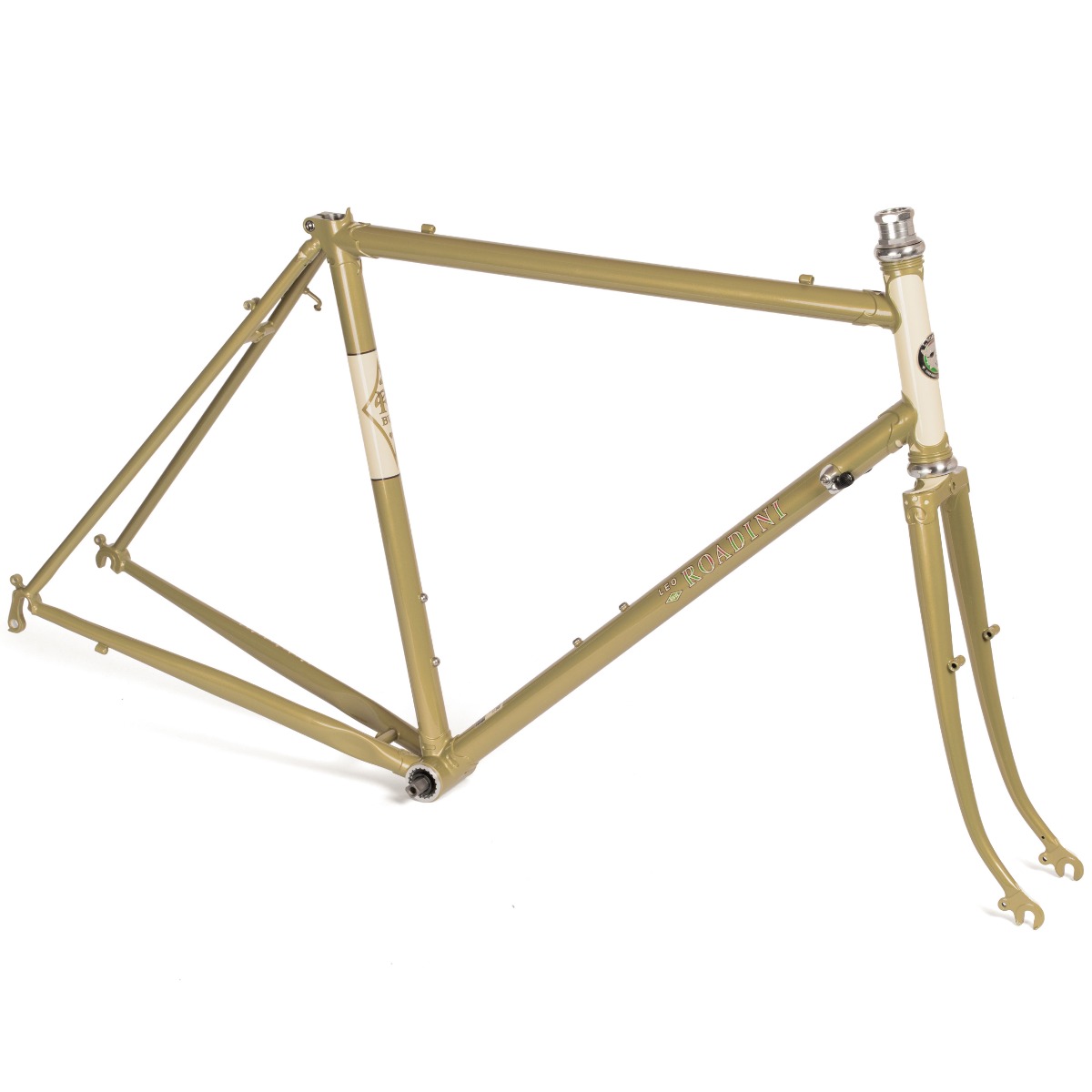 *RIVENDELL* lugged roadini frame set (sergio green)