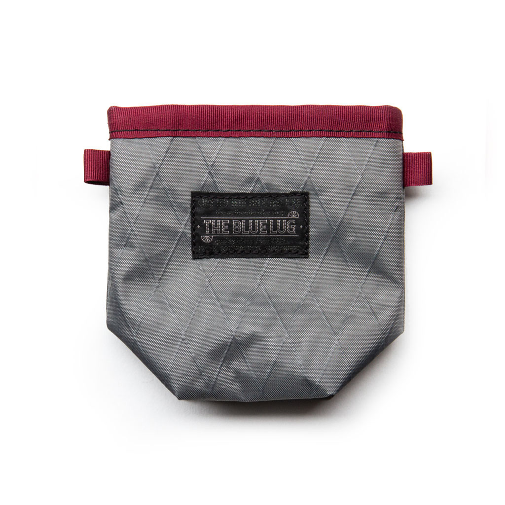 *BLUE LUG* can cooler (x-pac gray/burgundy)