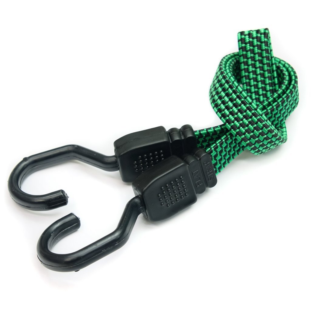 *BLUE LUG* flat bungee (green)