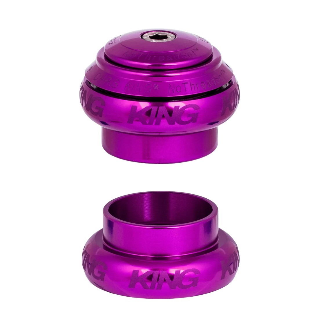 *CHRIS KING* nothreadset 1 1/8 inch (3d violet)